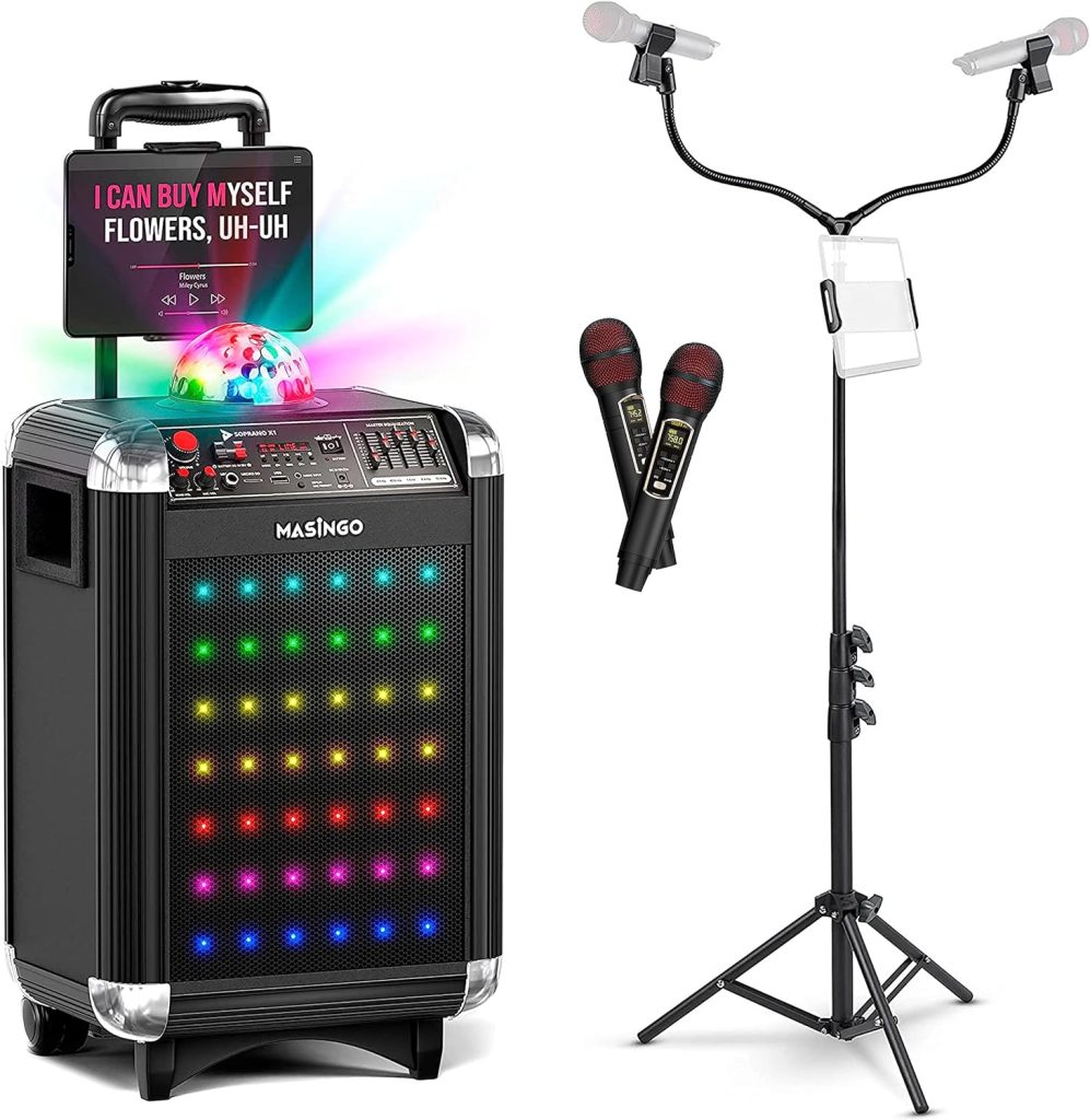 MASINGO Soprano X1 Karaoke Machine