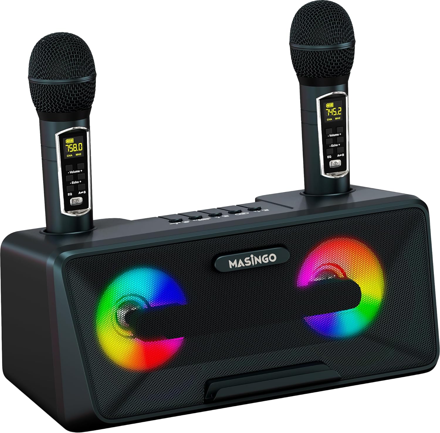 MASINGO Karaoke Machine for Adults and Kids