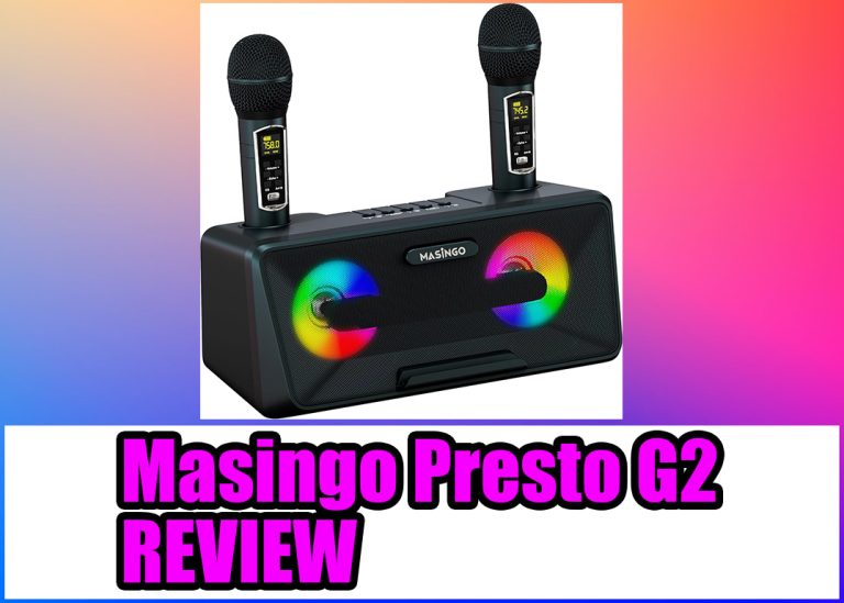 Masingo Presto G2 Karaoke Machine Reviews